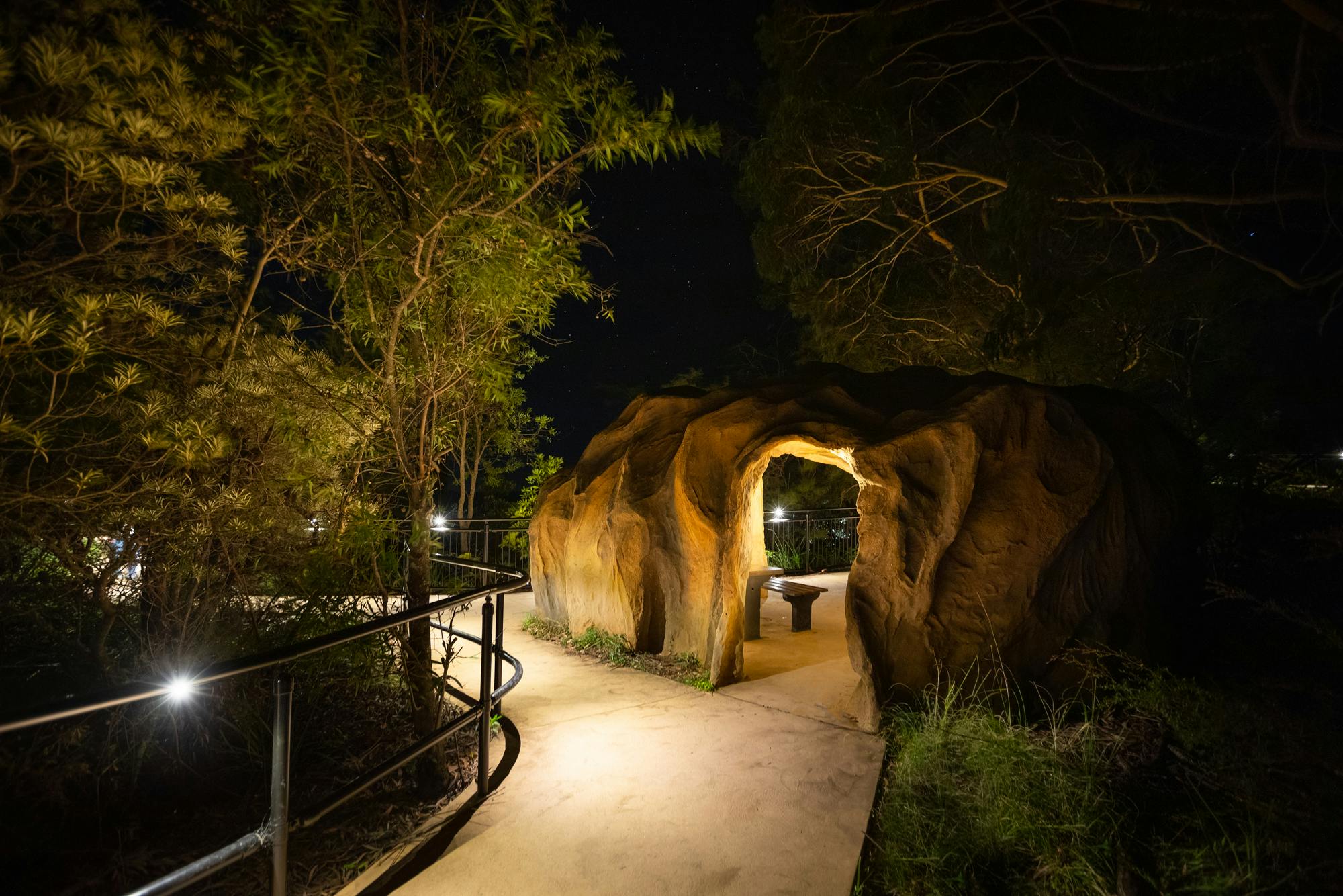 Katoomba Fall Night Lit Walk3 - Katoomba Accommodation
